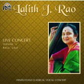 RCD2077 Lalith J Rao | Live in Concert Vol 1